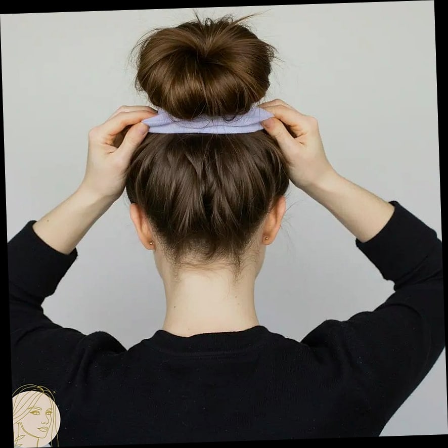 30 Hairclips Hairstyles Short Hair Ideas You Need to Try Right Now 20 Sock Bun Alternative with Clip