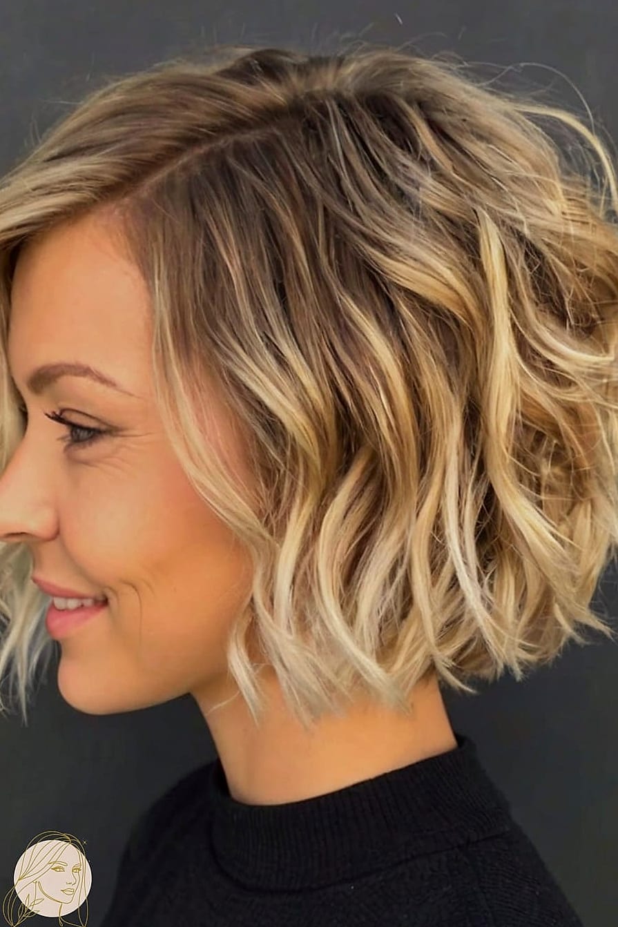19 Short Hair Easy Hairstyles That Are Both Cute and Low Maintenance 3 Soft Wavy Bob