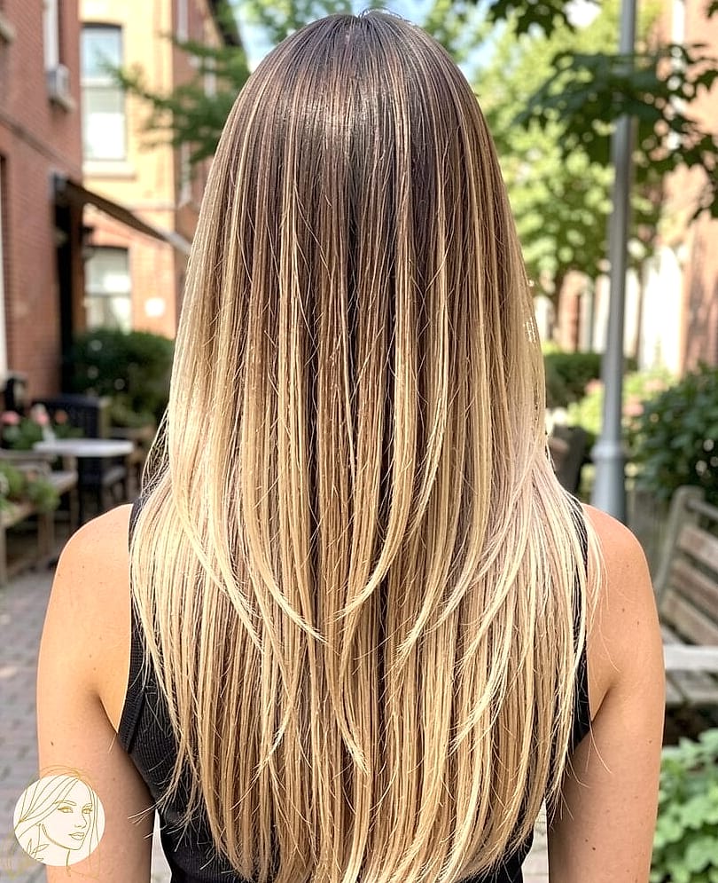 23 Short Hair For Straight Hair Inspo That's Giving Us Everything 21 Stacked Balayage Bob