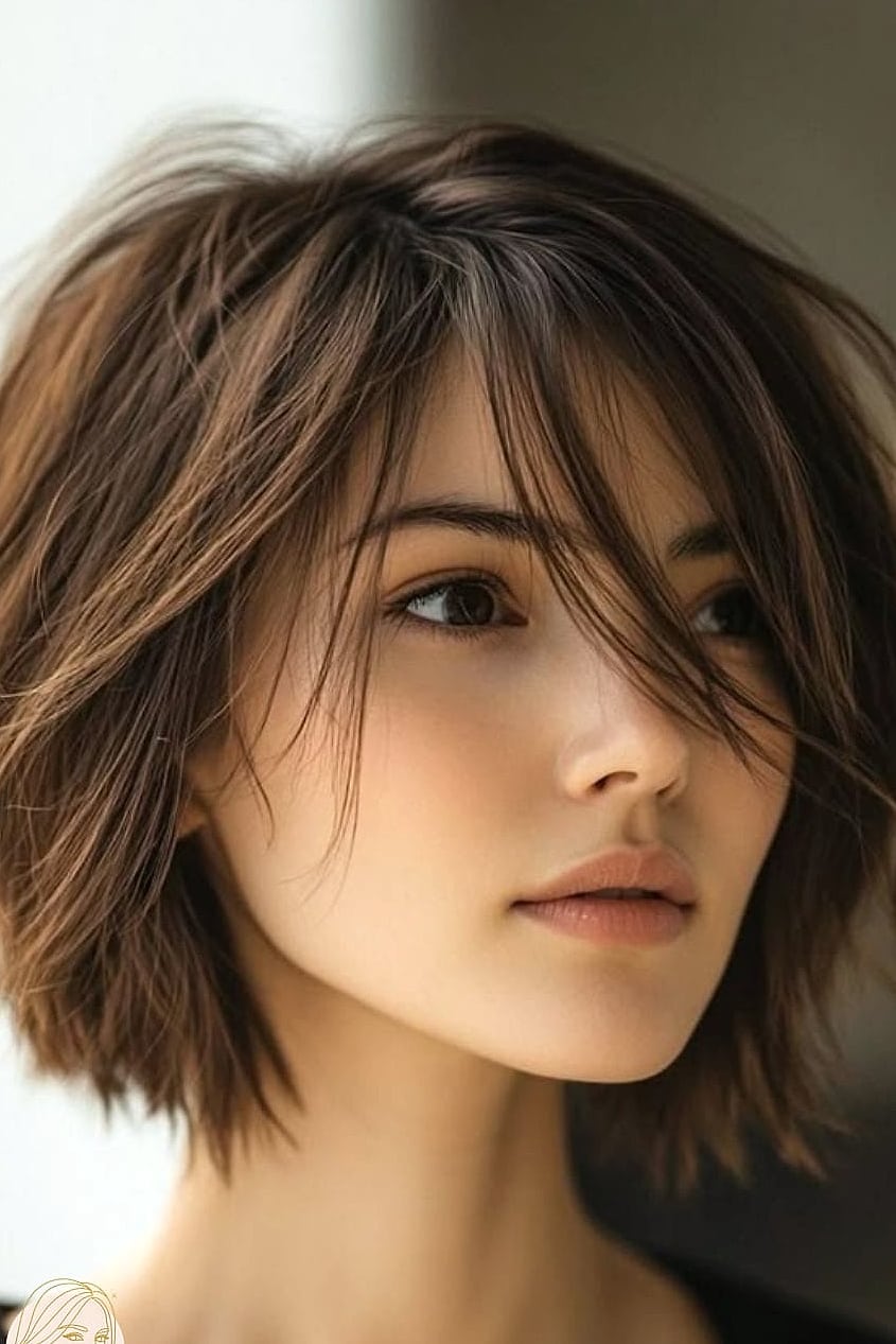 30 Hairclips Hairstyles Short Hair Ideas You Need to Try Right Now 27 Structured Bob Wrap Clip