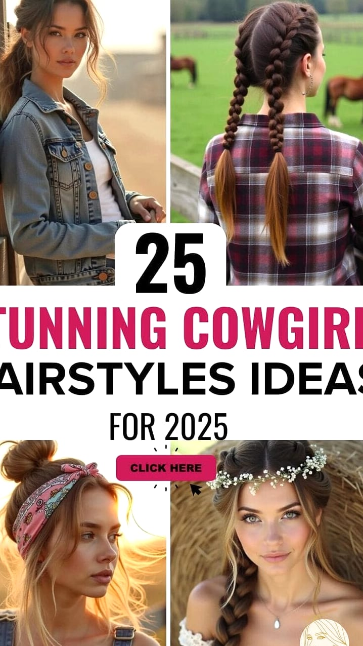 9 Bun Hairstyles Short Hair We're Obsessed With Right Now 8 Stunning Cowgirl Hairstyles Ideas to Wow