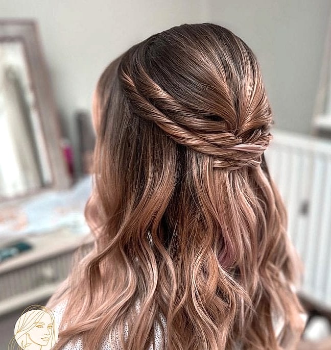 16 Stunning Easy Hair Updos For Medium Hair Worth Bookmarking Today 4 Stunning Half Updo Braided Hairstyles Ideas Unveiled