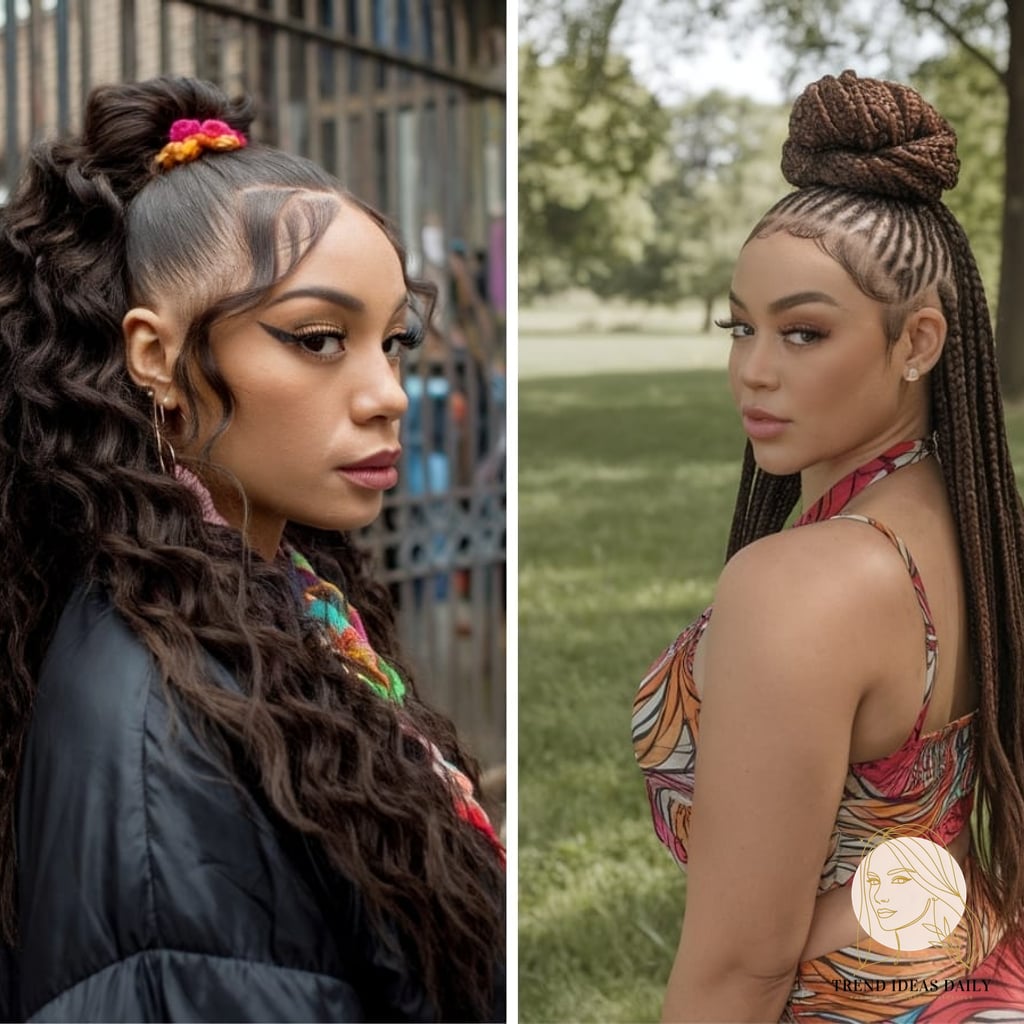 16 Stunning Easy Hair Updos For Medium Hair Worth Bookmarking Today 5 Stunning Half Up Half Down Hairstyles for Black Women