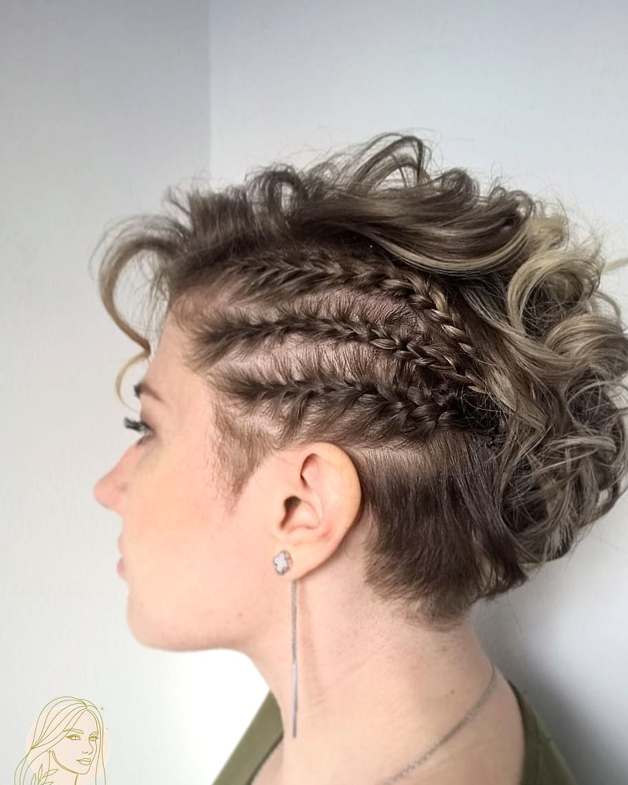 27 Stunning Braid Hairstyles Short Hair Worth Bookmarking Today 19 Stunning Short Hair Styles for Older Women with Thin Hair