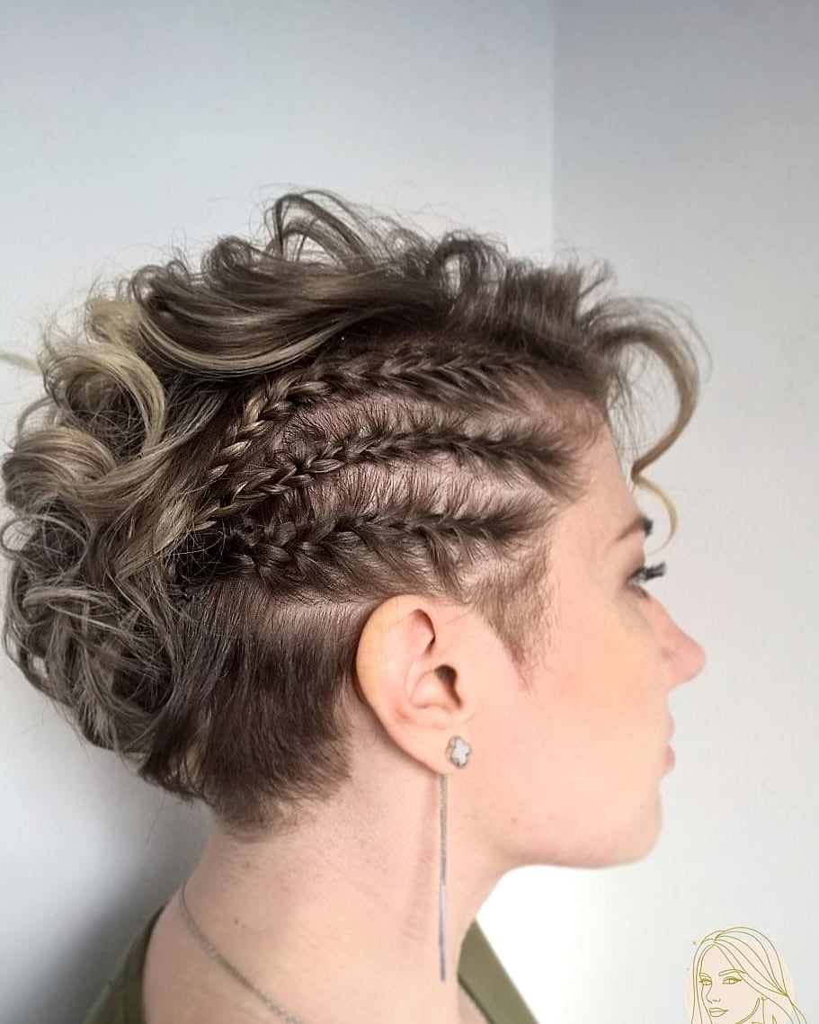 20 Stunning Braid Short Hairstyles Worth Bookmarking Today 9 Stunning Short Hair Styles for Older Women with Thin Hair