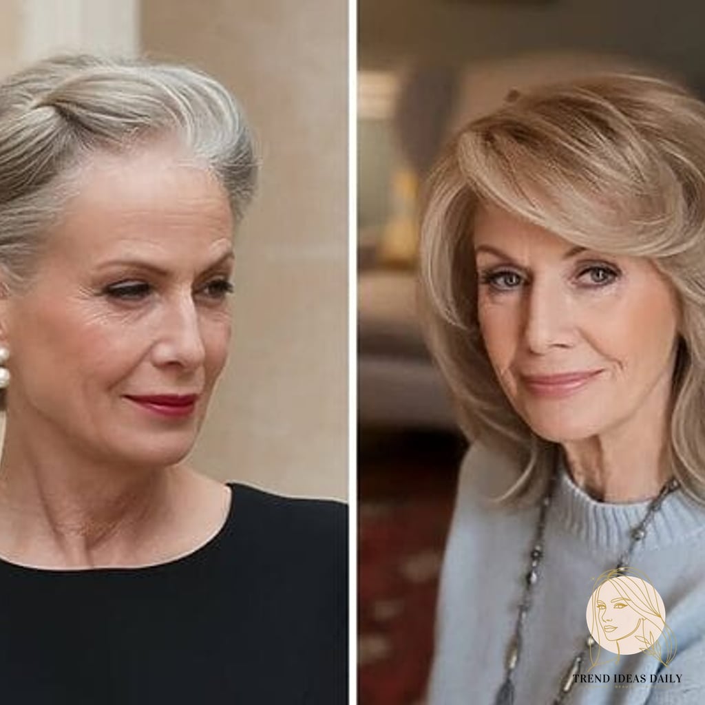 Stylish Short Haircuts for Older Women