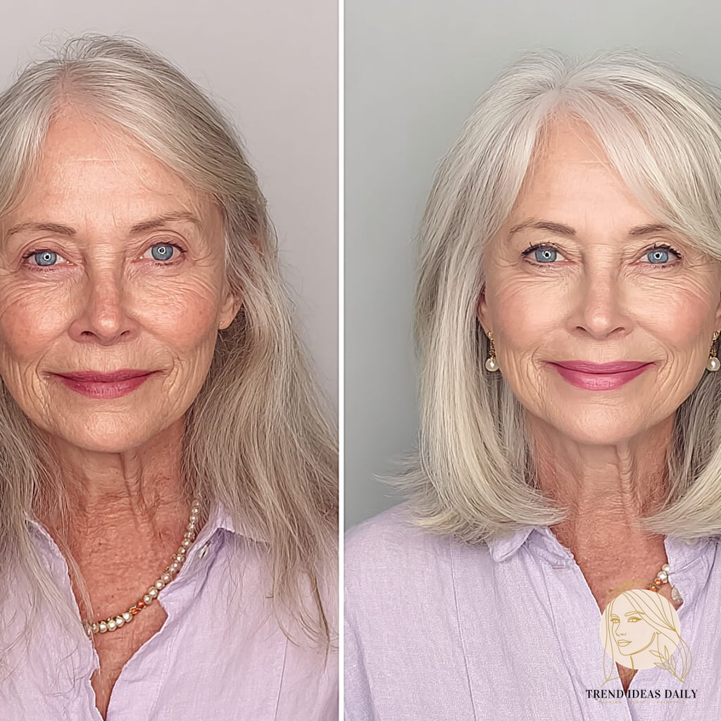 21 Gorgeous Easy Hairstyles For Medium Hair Quick for Every Hair Type 8 Stylish Shoulder-Length Hair Styles for Women Over 70