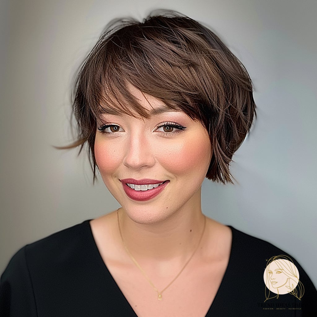 17 Hair Dye Short Hair to Show Your Stylist ASAP 2 Super Cute Pixie Bob Haircuts With Bangs for 2026