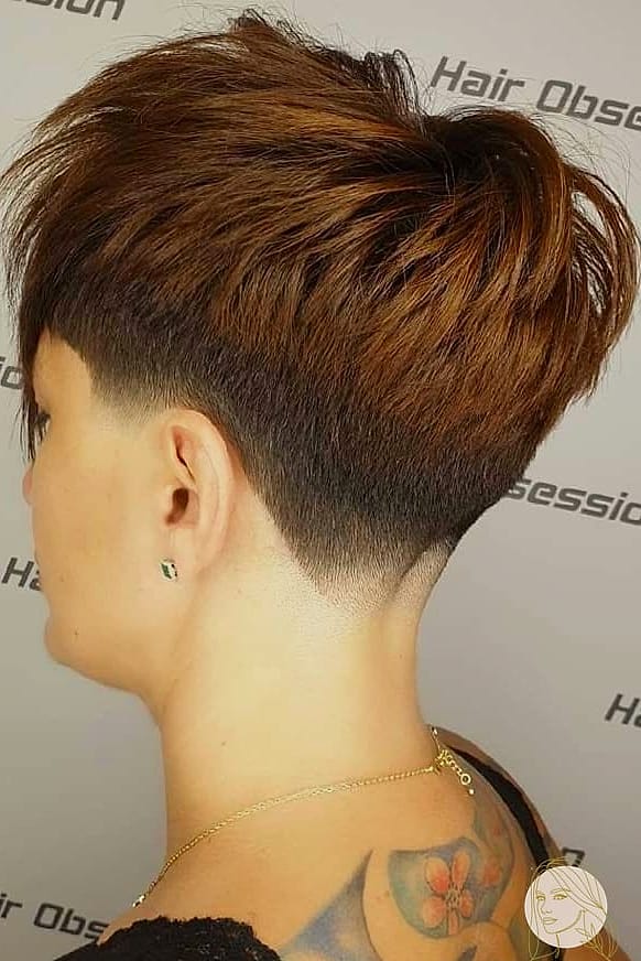 10 Casual Hairstyles For Short Hair for the Ultimate Glow Up 9 Tapered Undercut Pixie