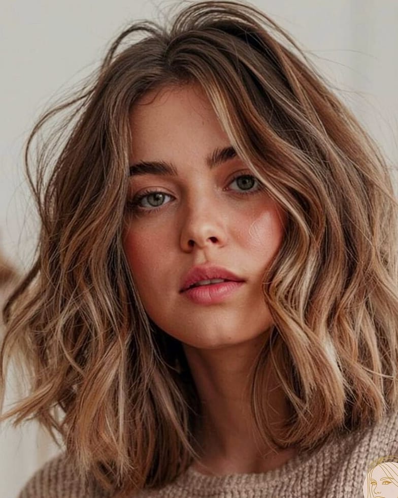 9 Summer Hairstyles For Medium Length Hair Looks That Will Seriously Inspire You 6 Textured Lob With Balayage
