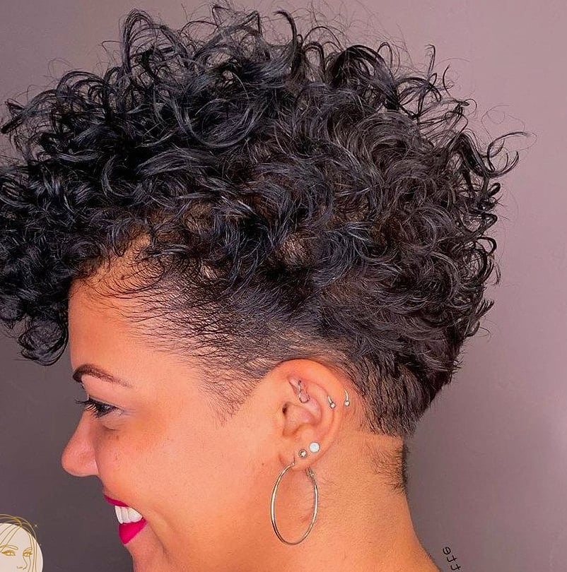 Tight Curl Pixie