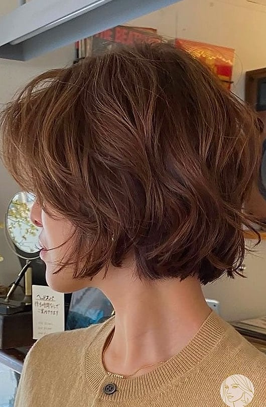 Tousled French Bob