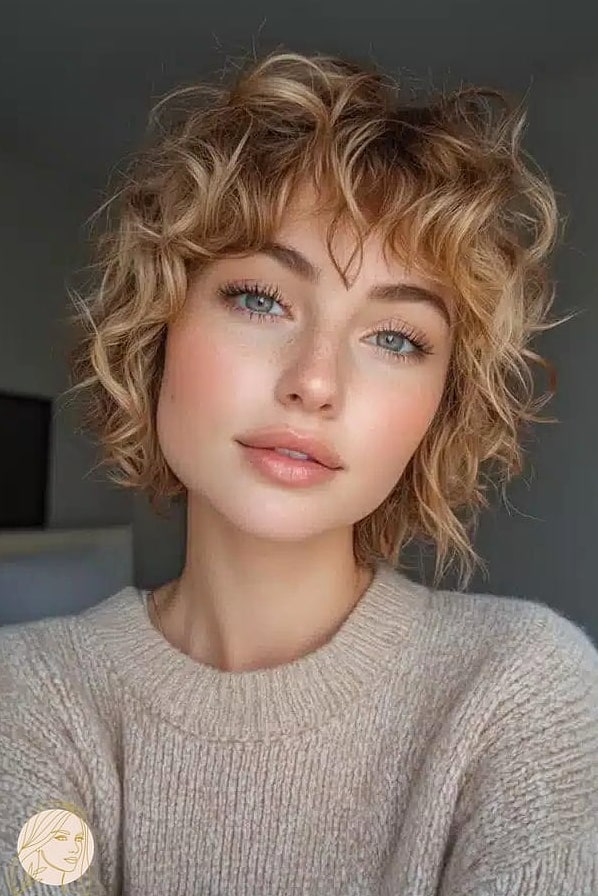 Tousled Pixie Curls