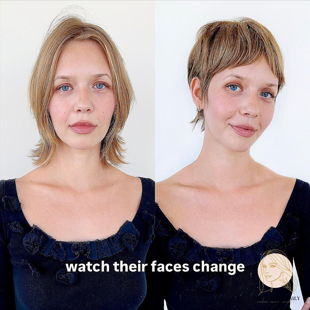 19 Hair Do Short Hair You'll Want to Re-Create Immediately 8 Trendy Pixie Cut with Micro Curtain Bangs
