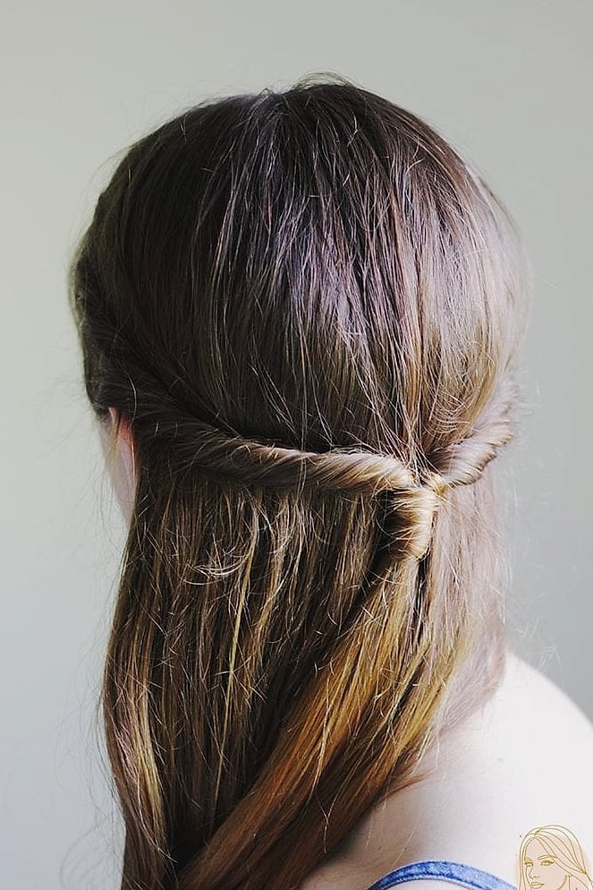 23 Bobby Pin Hairstyles For Short Hair for When You Need a Fresh Change 7 Twisted Crown Accent