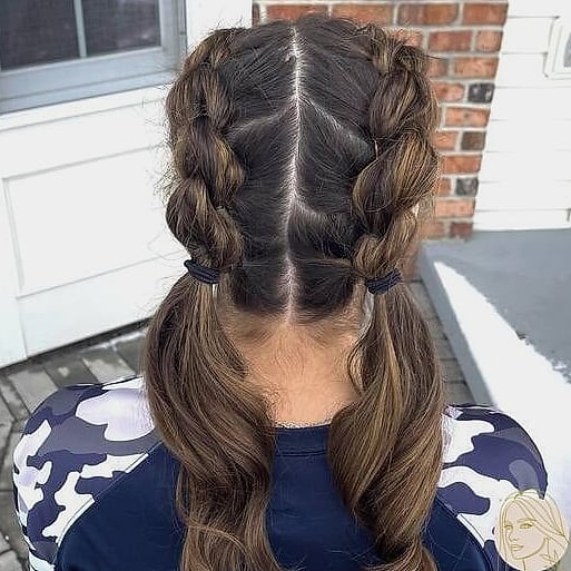 17 Pig Tails Hairstyles Short Hair That Prove This Trend Is Here to Stay 17 Twisted Pigtails for Fine Hair