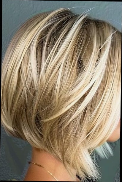 25 Pretty Hairstyles For Medium Hair for When You Need a Fresh Change 26 Two-Tier Layered Bob