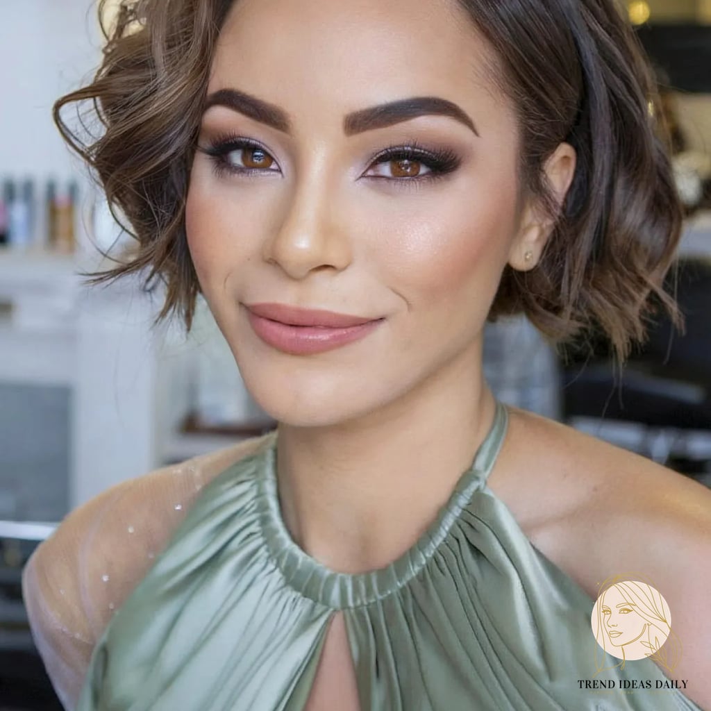 22 Easy Prom Hairstyles For Short Hair You'll Want to Re-Create Immediately 3 Voluminous Edgy Short Hair with a Deep Side Part