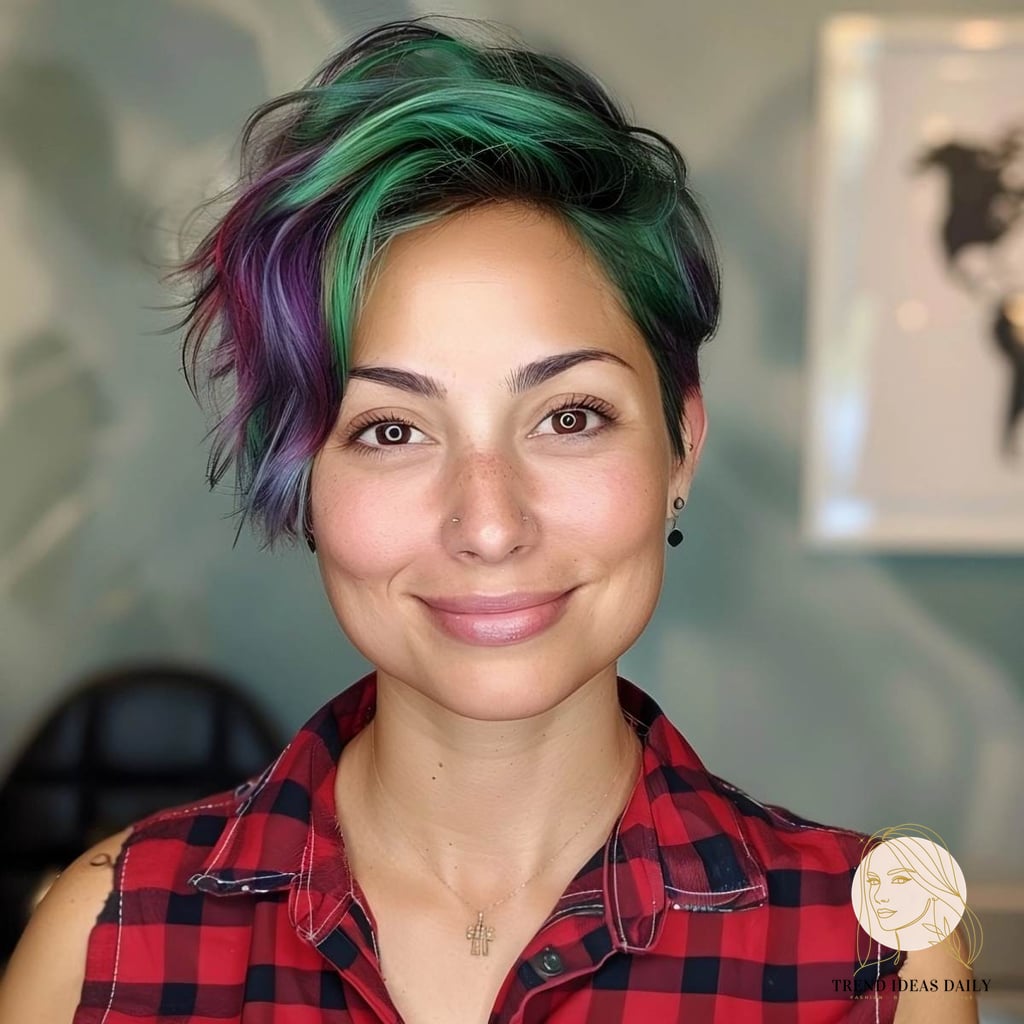 19 Cute Hair Colors For Short Hair for When You Need a Fresh Change 14 Wash & Go Beauty